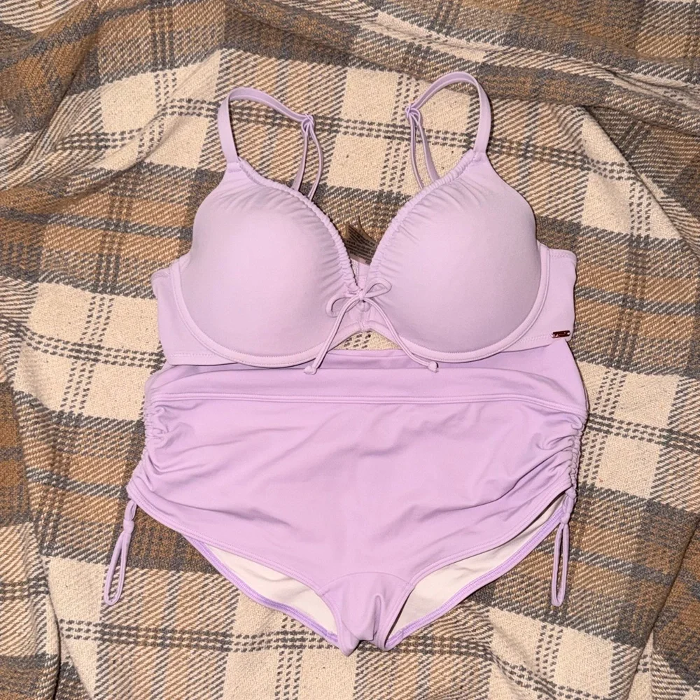 PINK Victoria's Secret Lavender Bikini Set